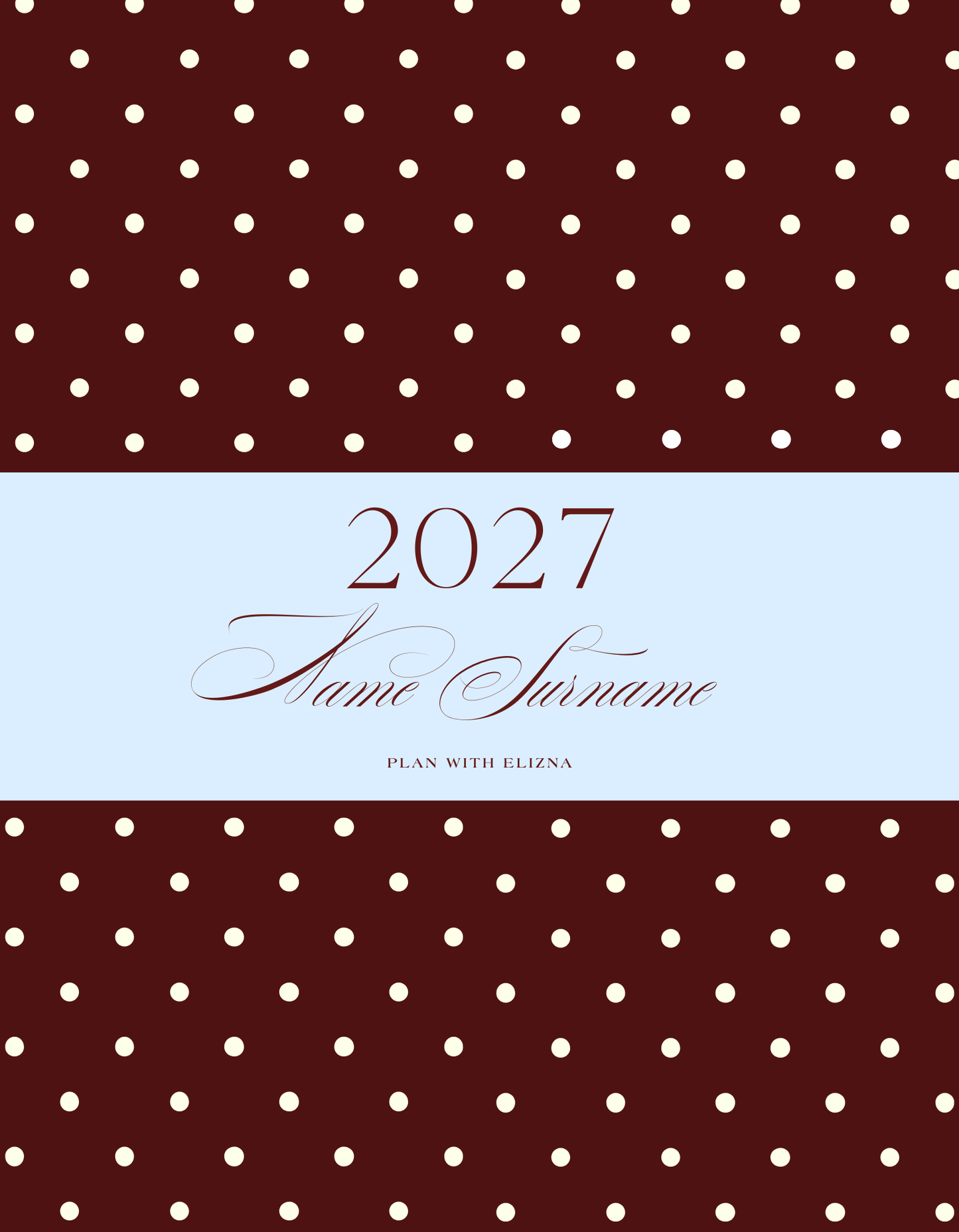 The Zarah - 2027 Daily Diary