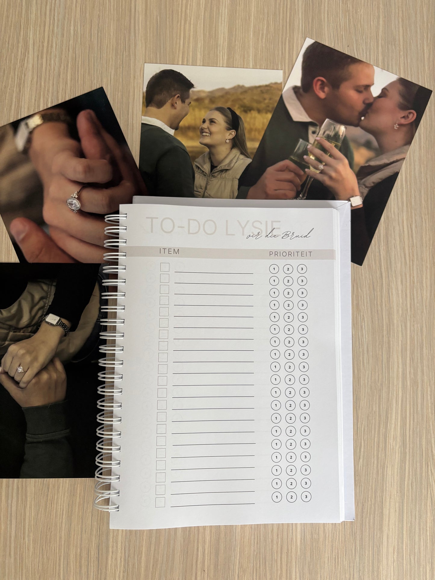 Personalised Wedding Planner Notebook