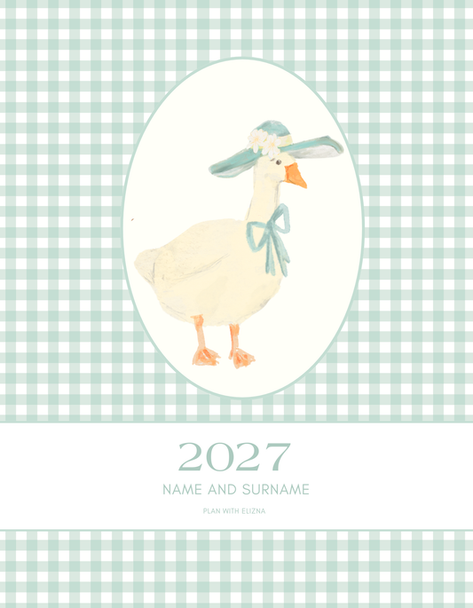 The Emelia - 2027 Weekly Diary