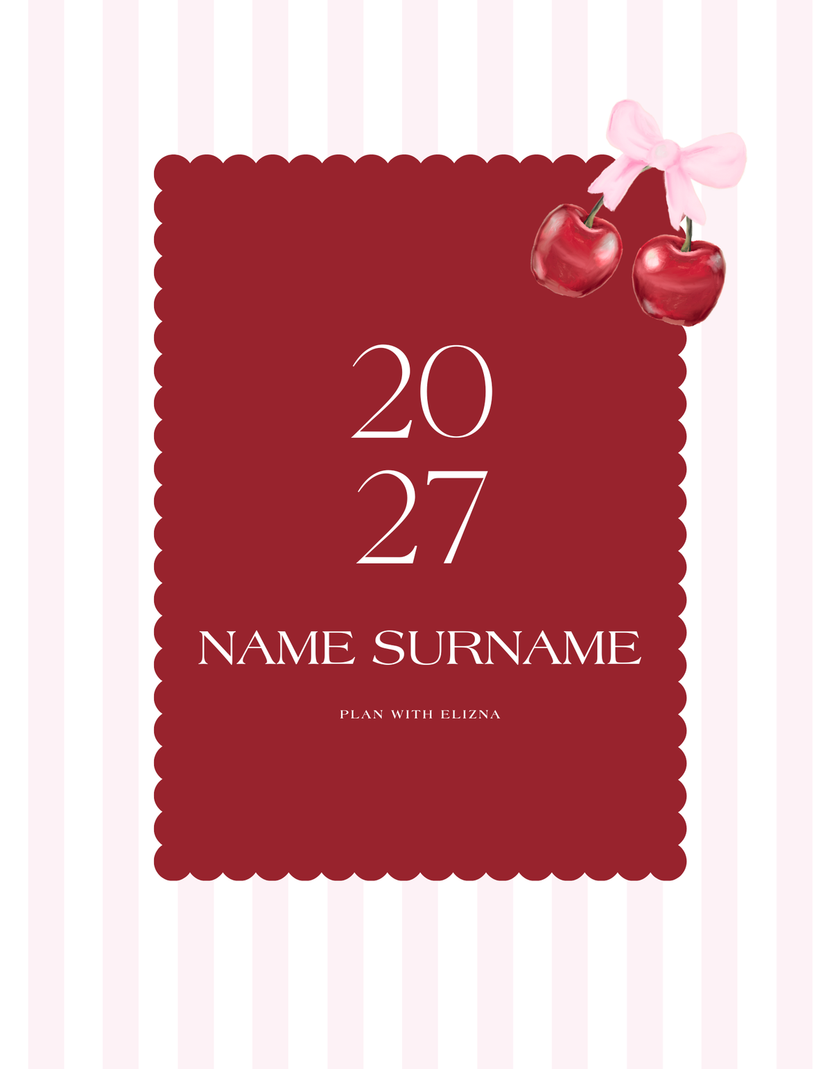 The Cheri - 2027 Daily Diary