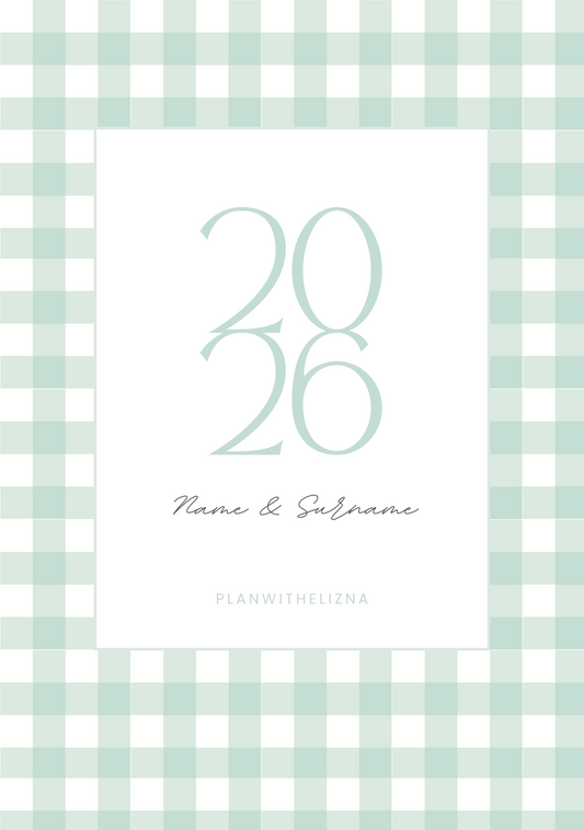 Personalised 2026 Daily Diary - The Alia