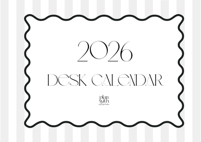 2026 Desk Calendar - The Jane