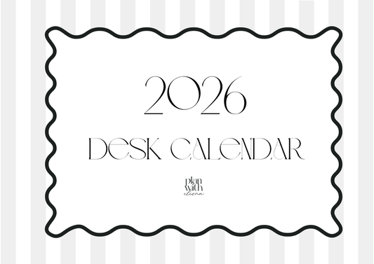 2026 Desk Calendar - The Jane