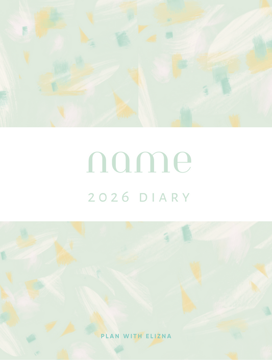 Personalised 2026 Daily Diary - The Natasha