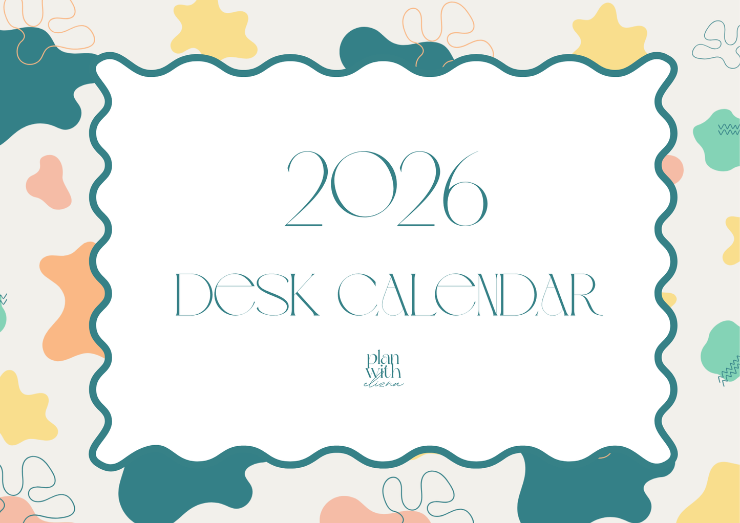 2026 Desk Calendar - Raya