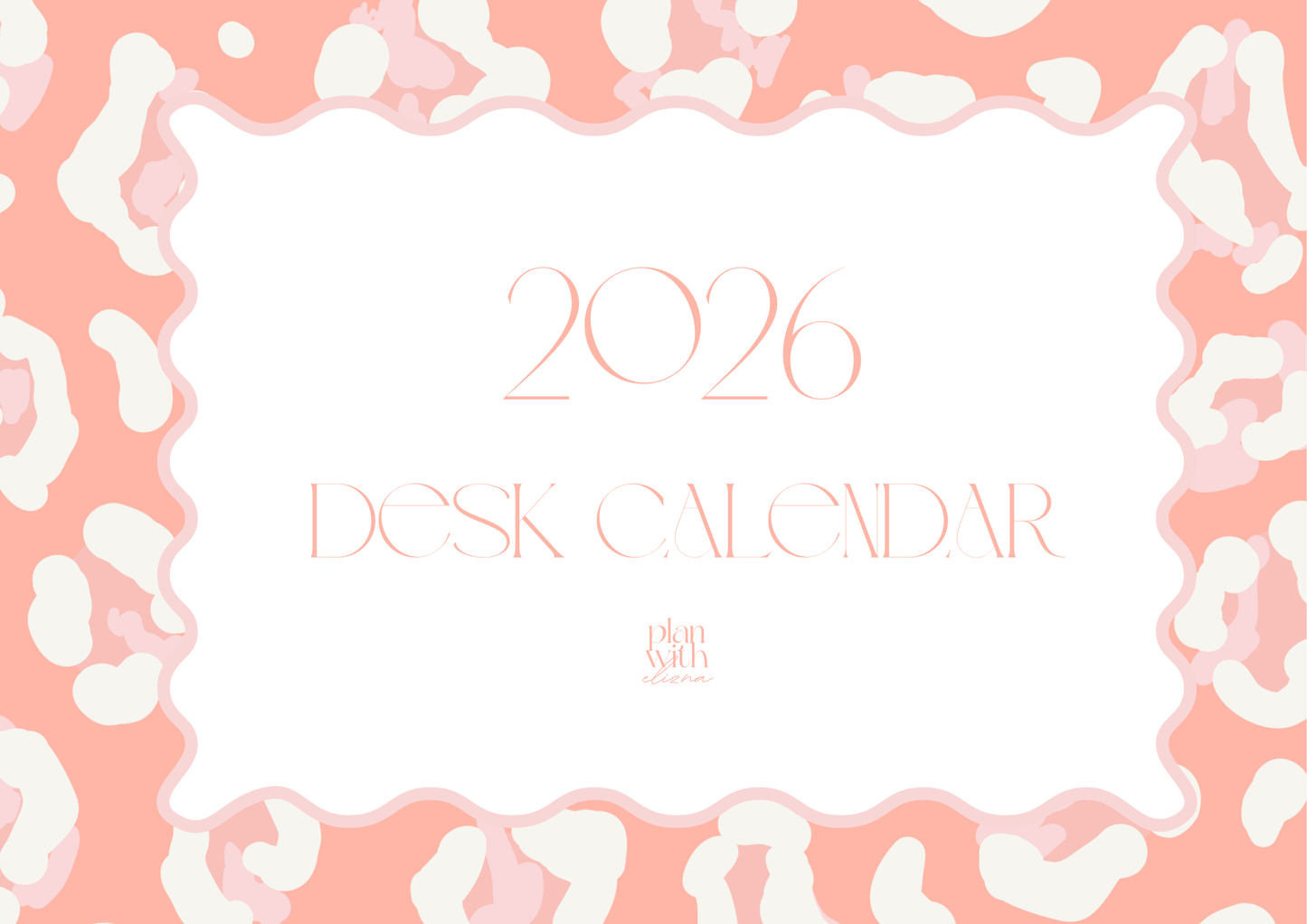 2026 Desk Calendar - Brenda