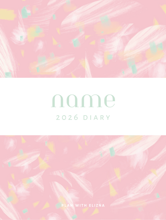 Personalised 2026 Daily Diary - The Anika