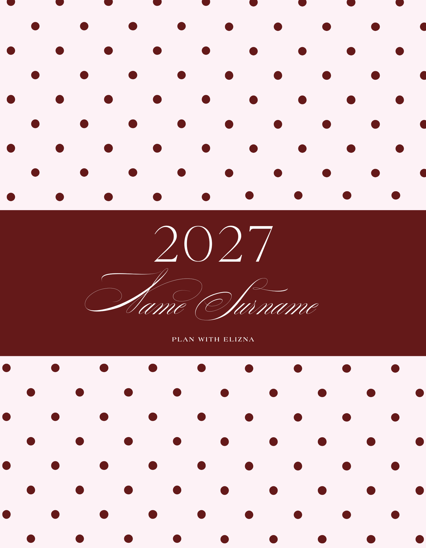 The Natalie - 2027 Daily Diary