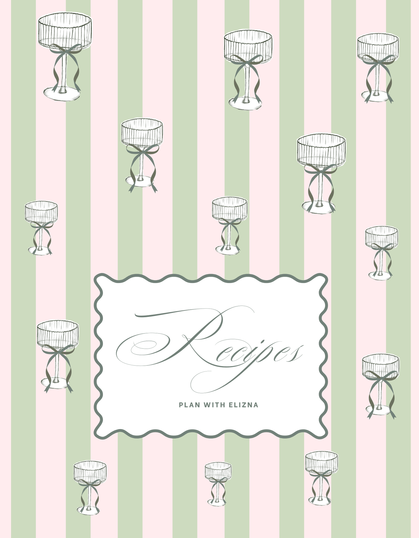 Recipe Journal - Rosa