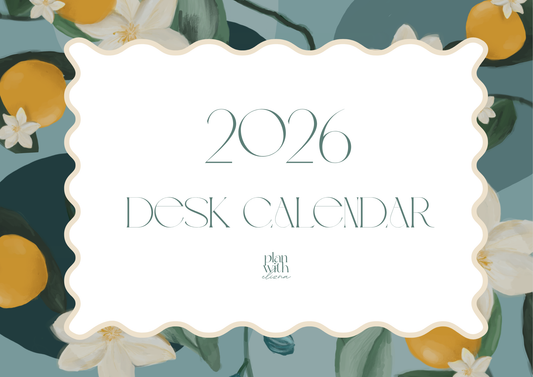 2026 Desk Calendar - Esme