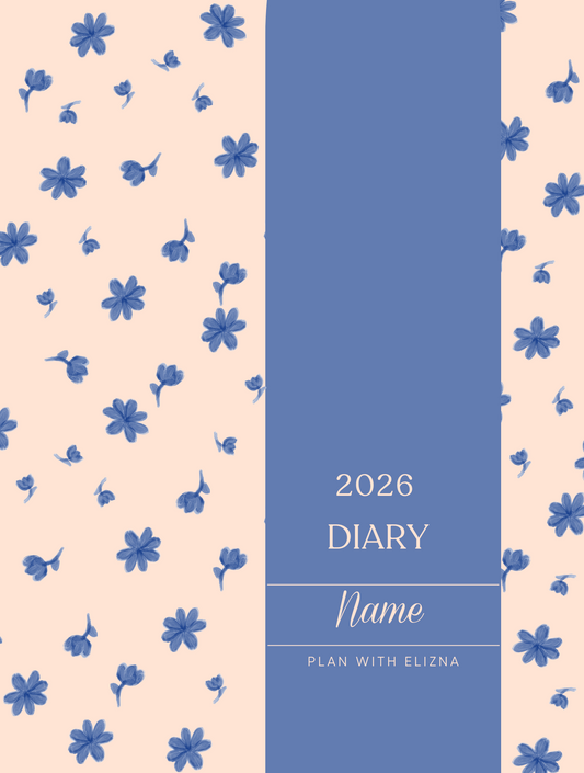 Personalised 2026 Daily Diary - The Zarah