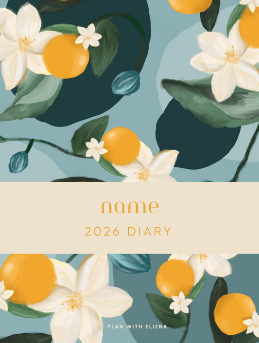 Personalised 2026 Daily Diary - The Esme