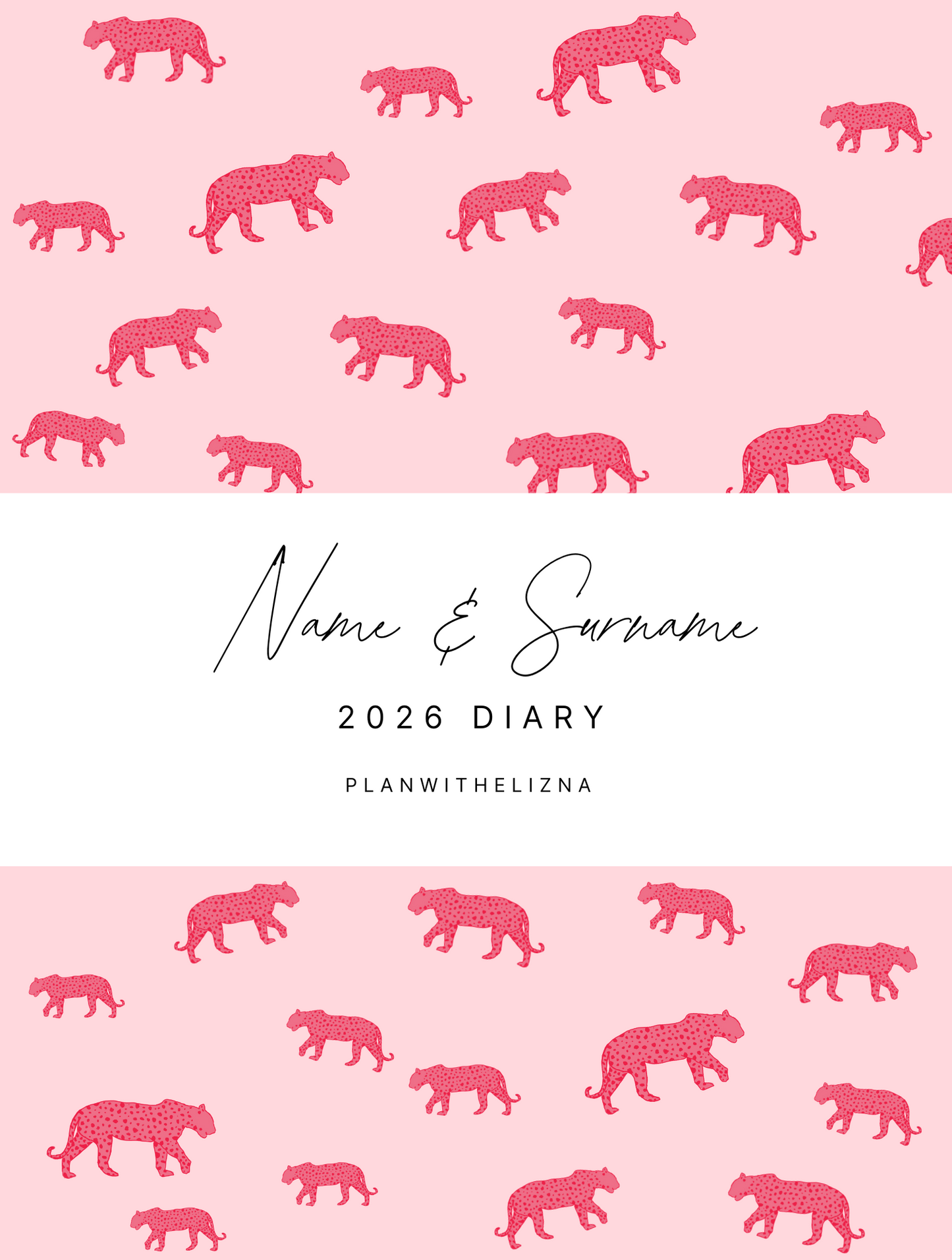Personalised 2026 Daily Diary - The Cheri
