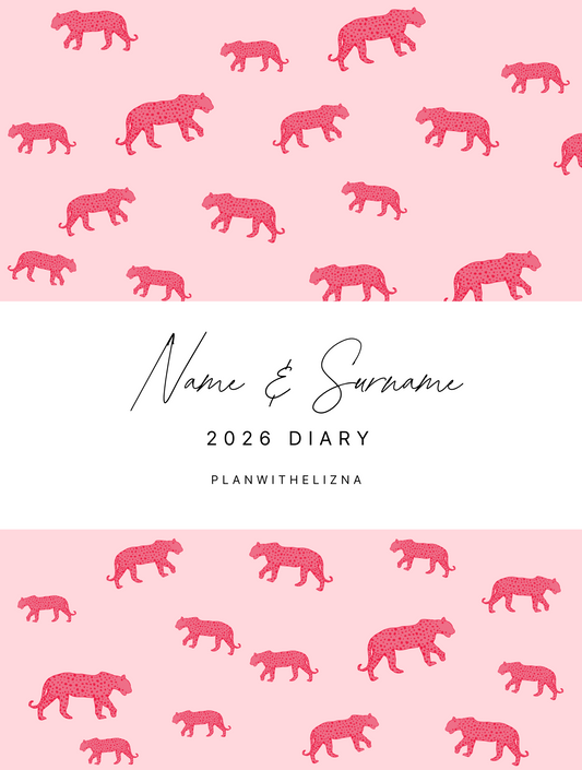 Personalised 2026 Daily Diary - The Cheri