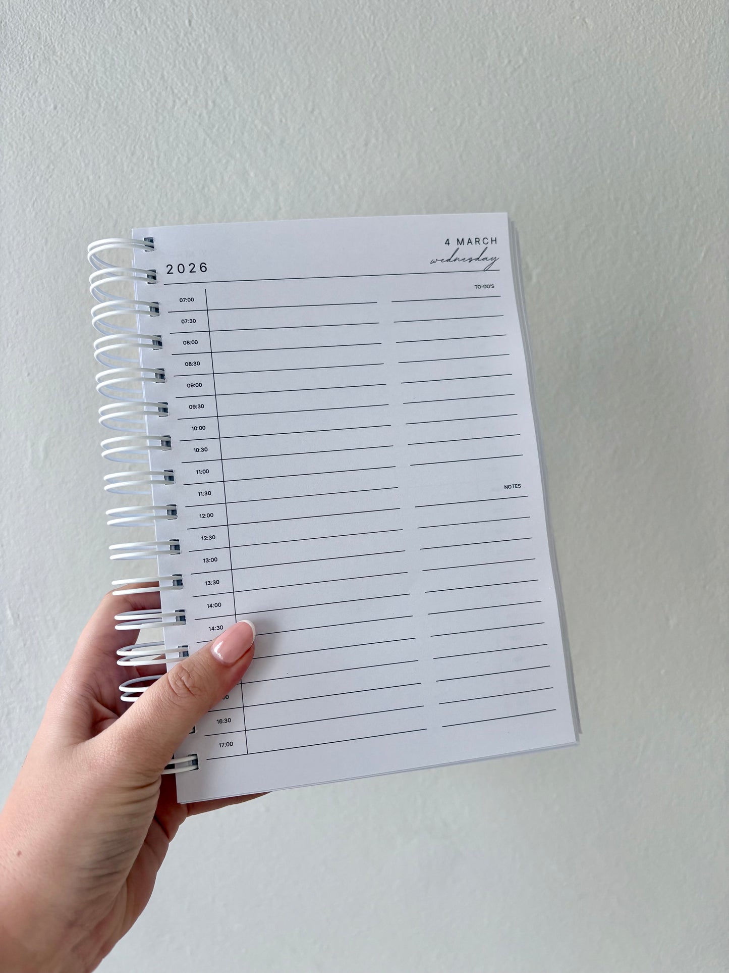 Personalised 2026 Daily Diary - The Anna