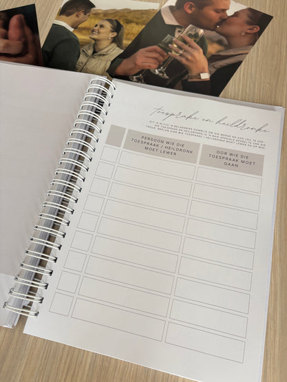 Personalised Wedding Planner Notebook